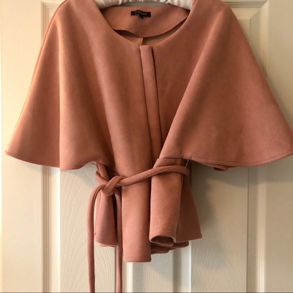 Cq by Cq faux suede top